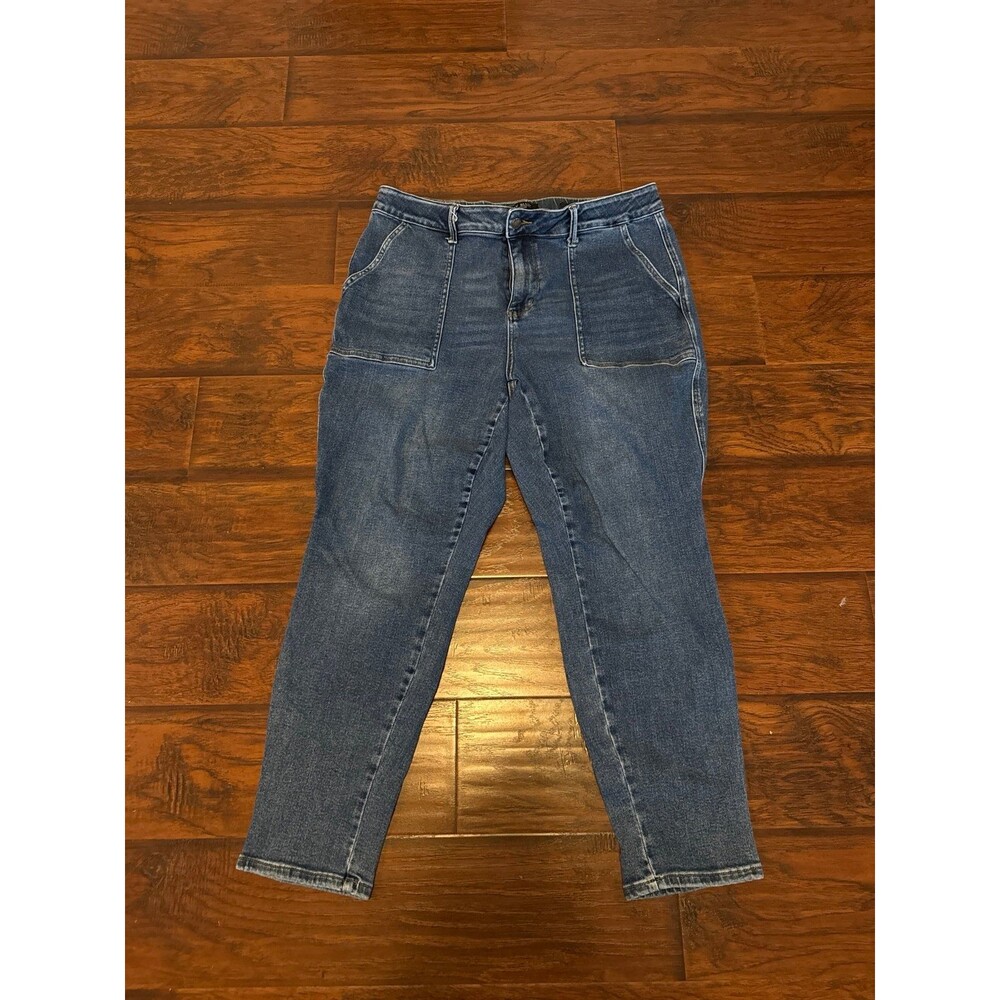 Judy Blue Denim Jogger Jeans Stretch Waist Medium Wash Size 18W